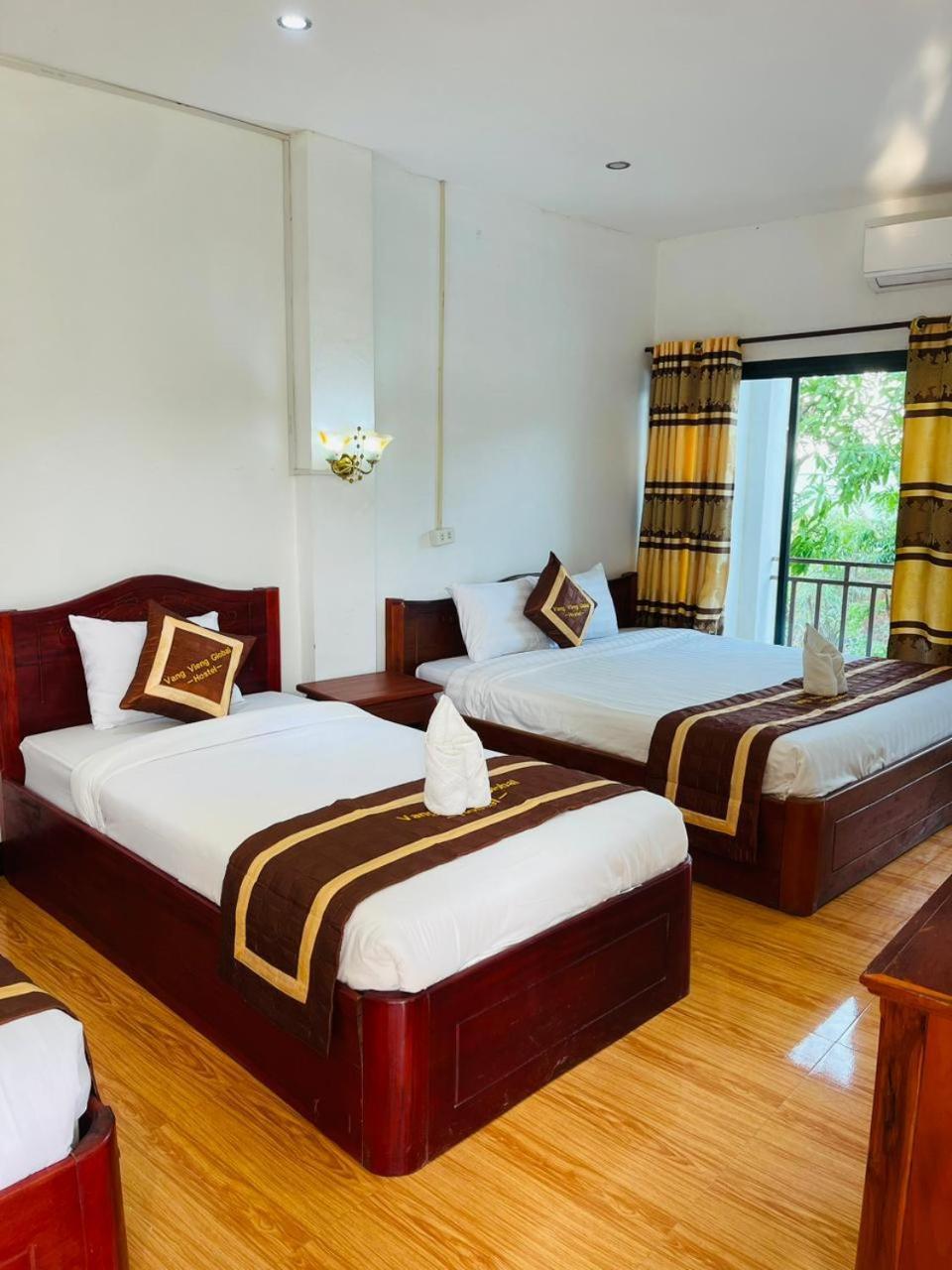 Vang Vieng Global Hostel Екстер'єр фото