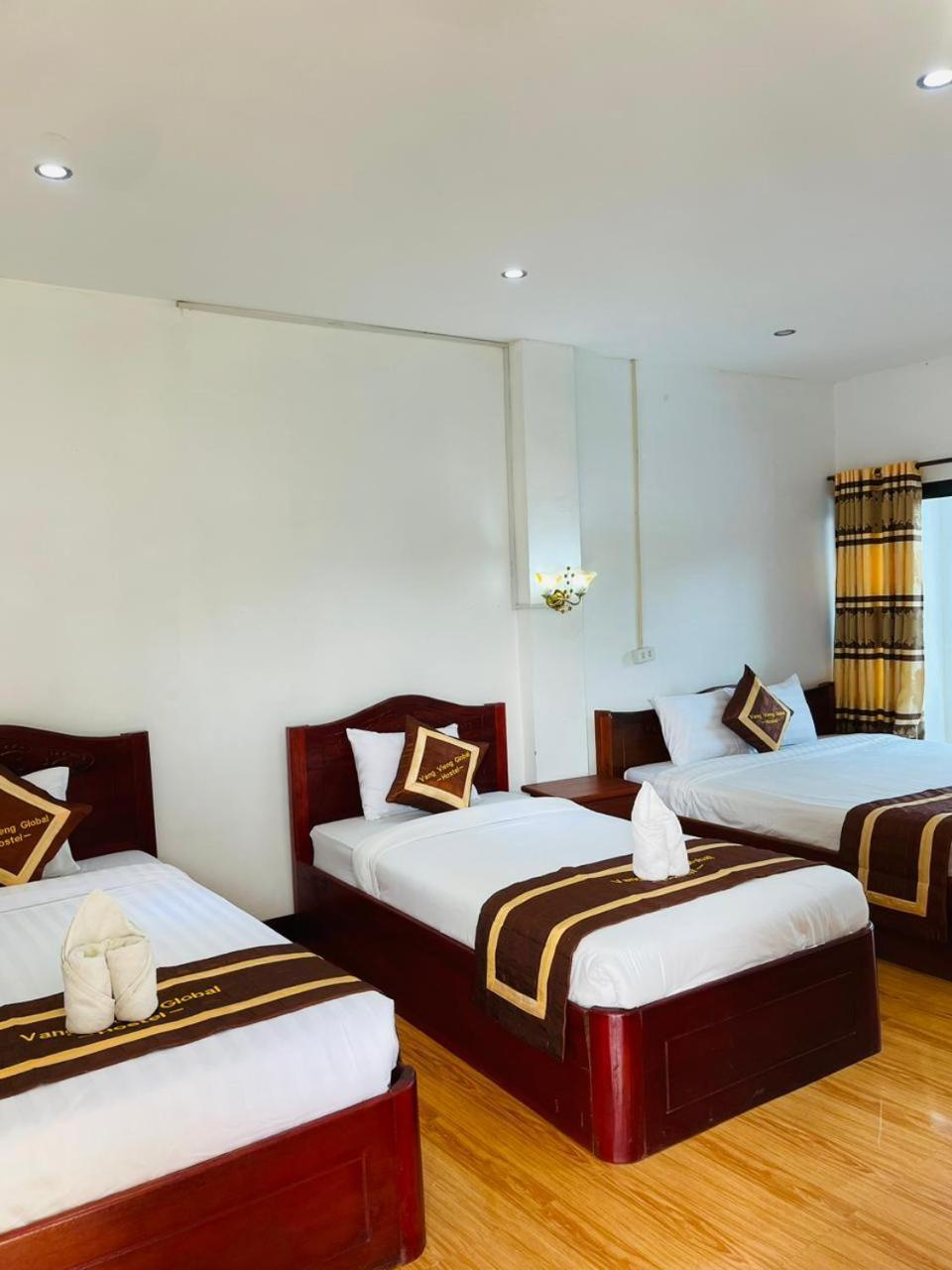 Vang Vieng Global Hostel Екстер'єр фото