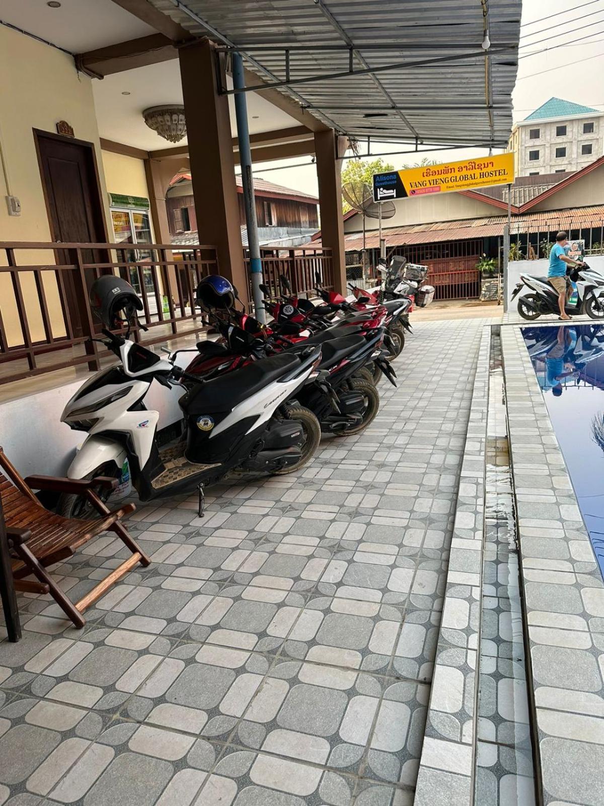 Vang Vieng Global Hostel Екстер'єр фото