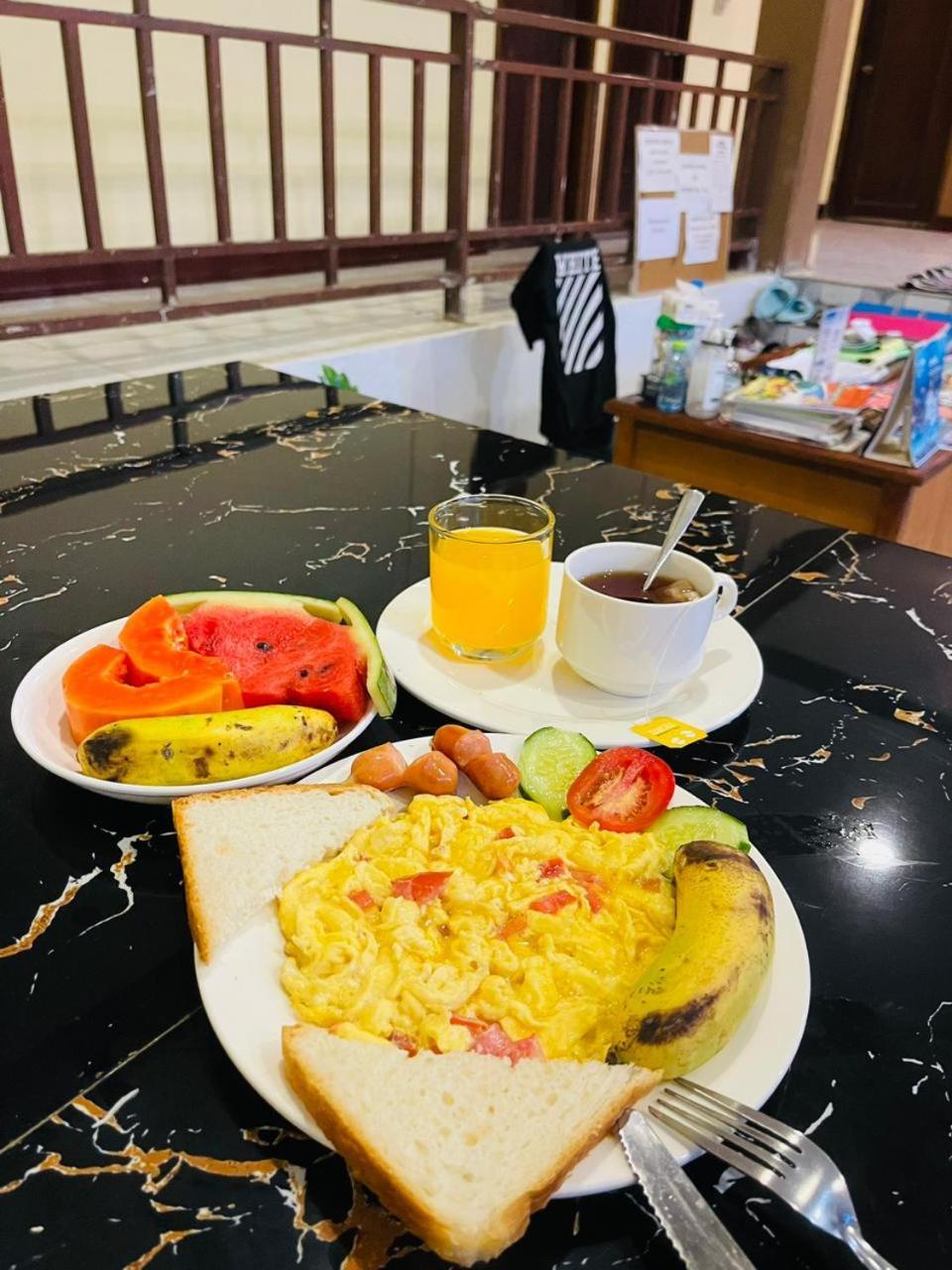 Vang Vieng Global Hostel Екстер'єр фото