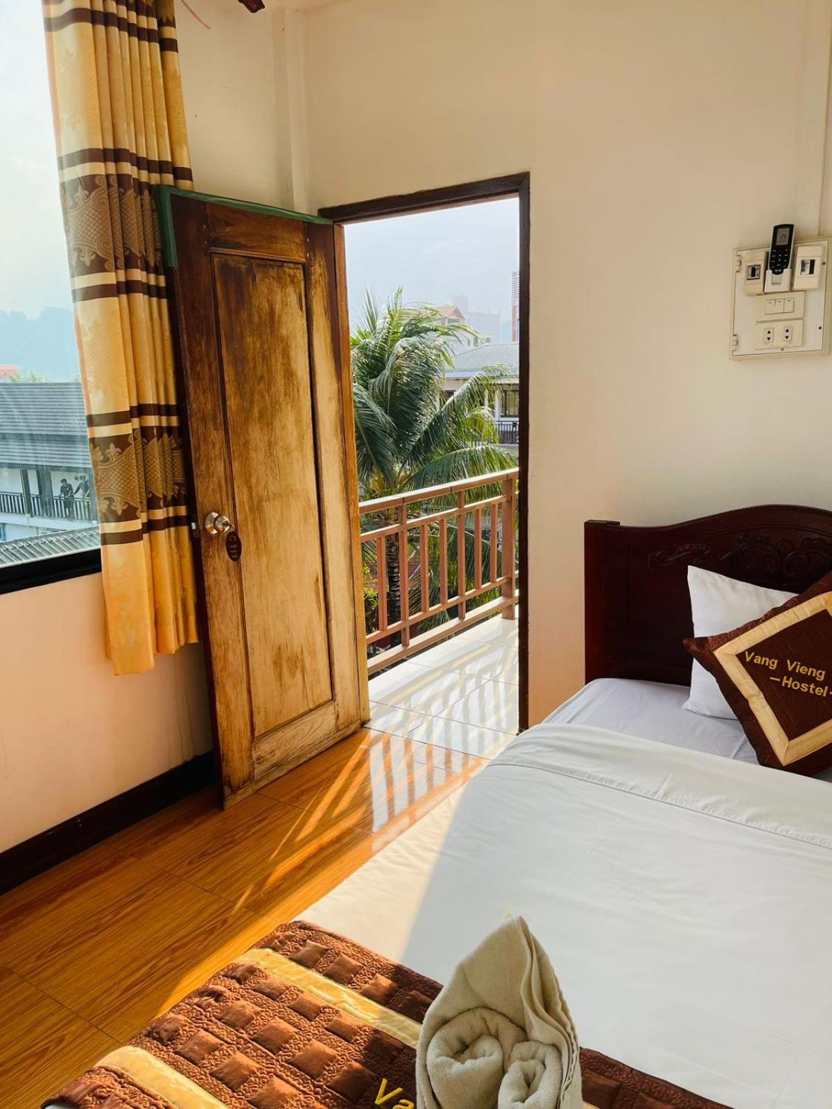 Vang Vieng Global Hostel Екстер'єр фото